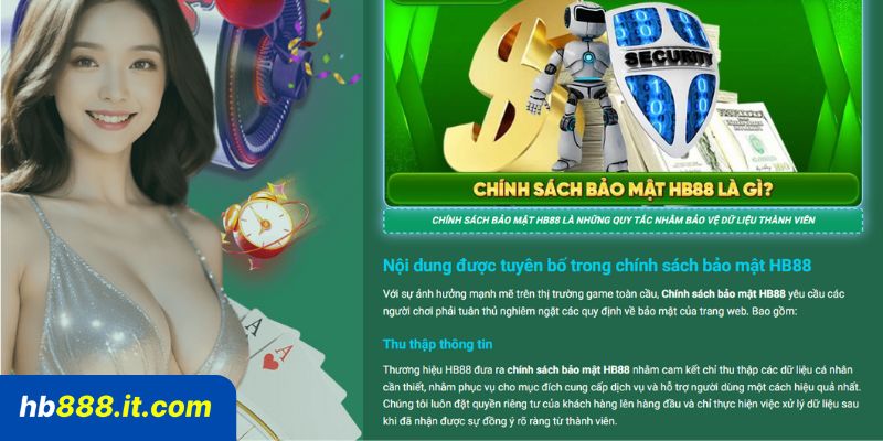 Khái quát thông tin về chính sách bảo mật Hb88
