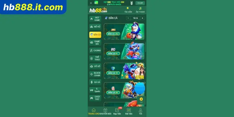 Tham gia chơi bắn game cá đổi thưởng tại Hb88 chỉ 3 bước